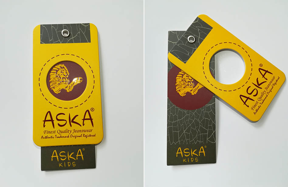 karton etiket örneği